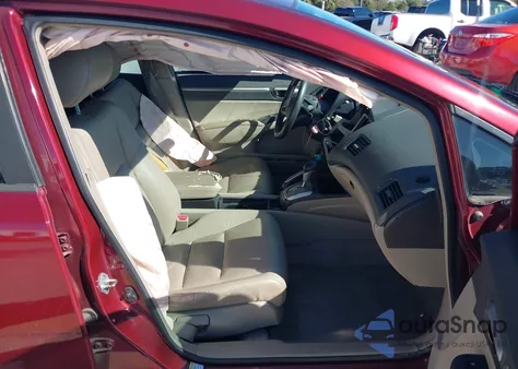 2010 Honda Civic Ex-L from USA, damaged, VIN 19XFA1F98AE053587